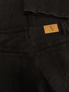 Zoey Barrel Jeans | Mid-waist | Washed Black | Stretch | Tall
