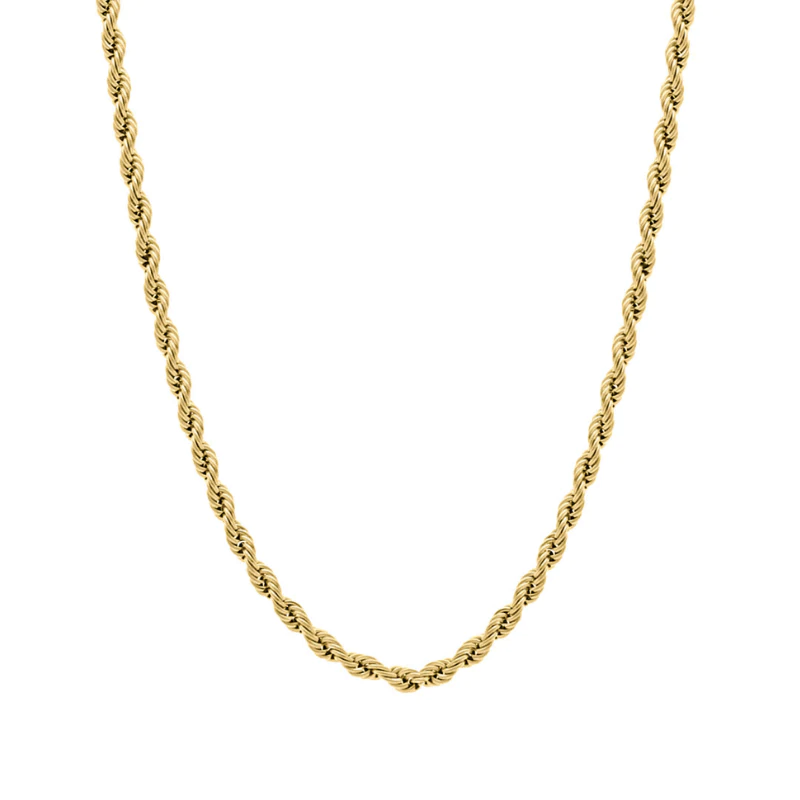 Necklace Long Twisted Chain
