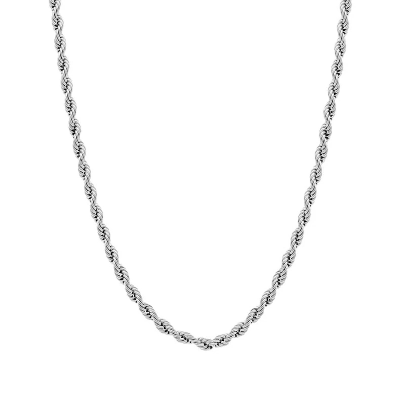 Necklace Long Twisted Chain