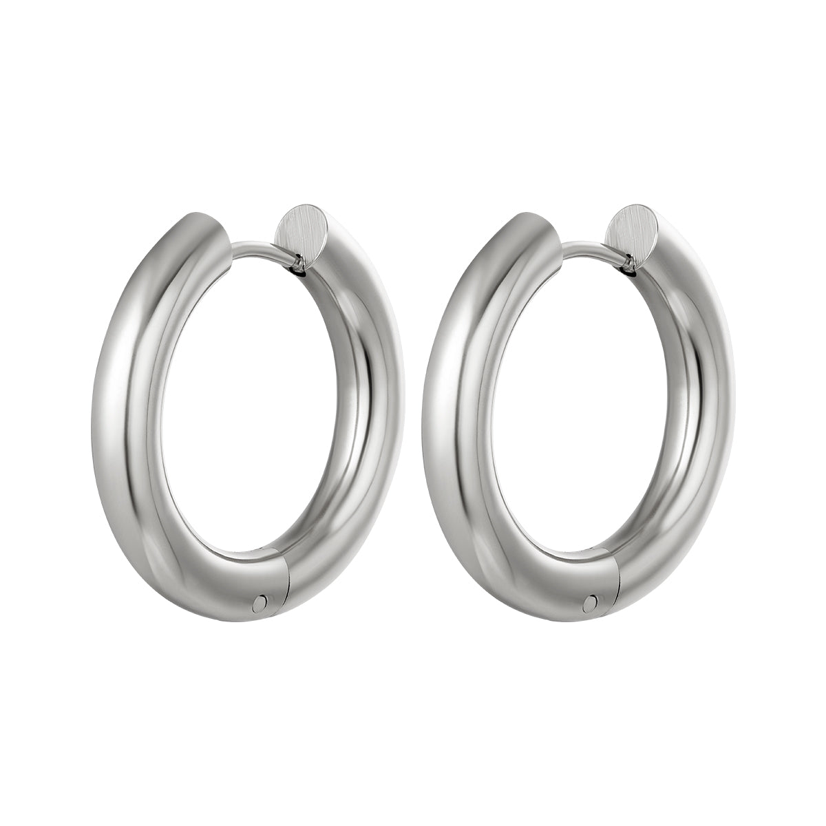 Earrings Basic Hoops - 4 sizes