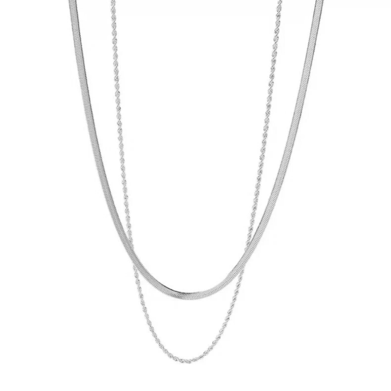 Necklace Flat and Twisted